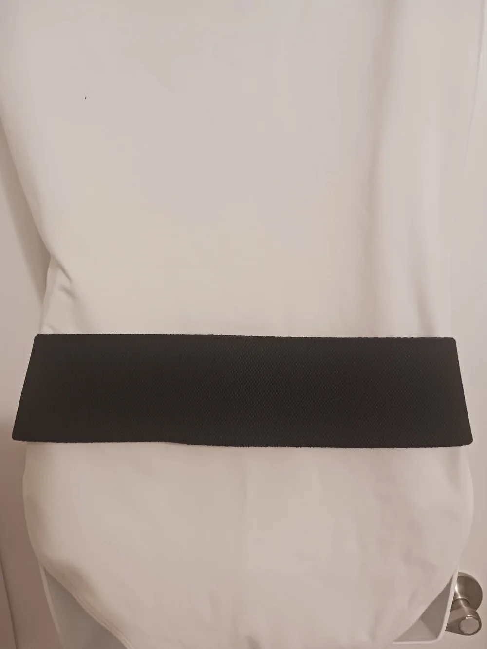 Grace Karin Black Decorative Wide Elastic Waist Belt